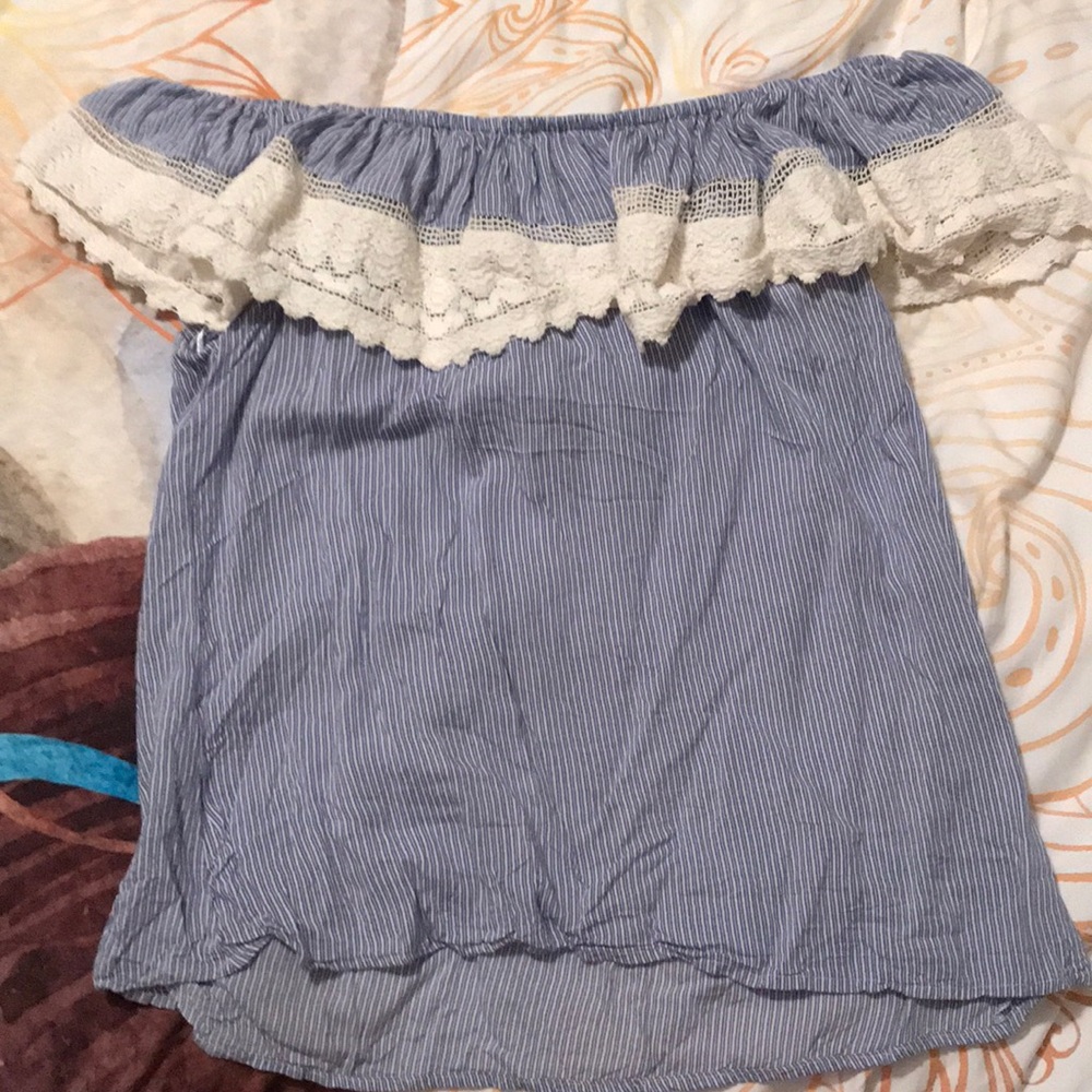 Cute Angie off the shoulder top from Nordstrom